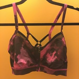 lululemon pink and purple sports bra